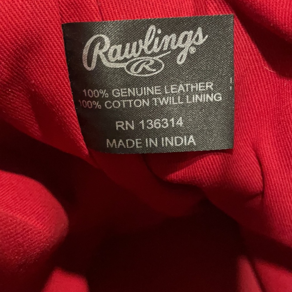 Rawlings leather purse large used once - Picture 3 of 6